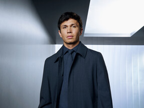 M&S x Williams, Alex Albon, Trench £120, Shirt & Tie £49 from Marks & Spencer